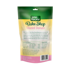 Wild Harvest glazed donuts closeup texture encouraging chewing