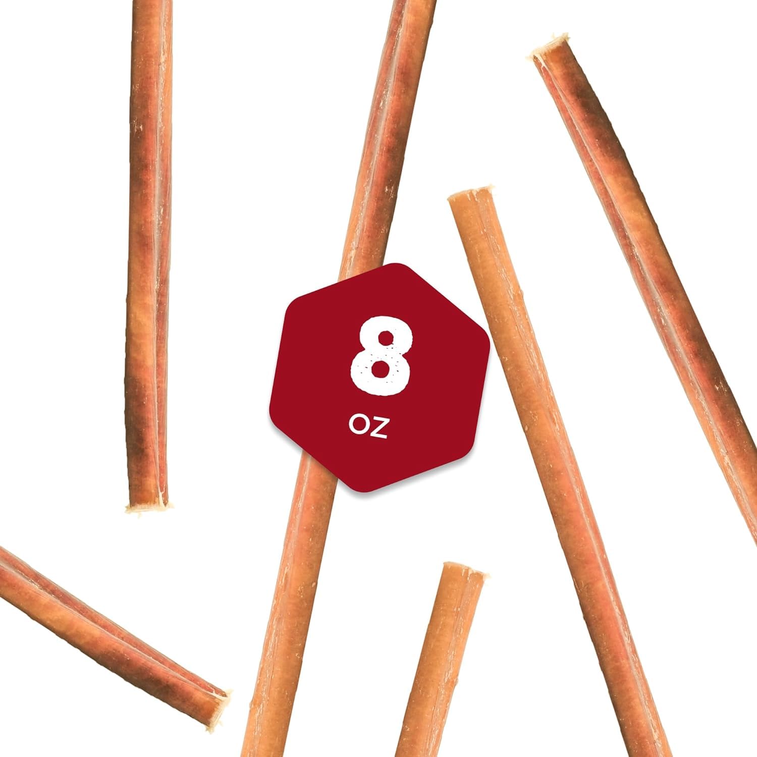 Wild Wolf Angus Bully Sticks USA-made origin stamp appeals to local sourcing.
