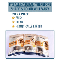 Wildeers Large Deer Antlers for Dogs shown beside a bowl—clean, safe daily chew.