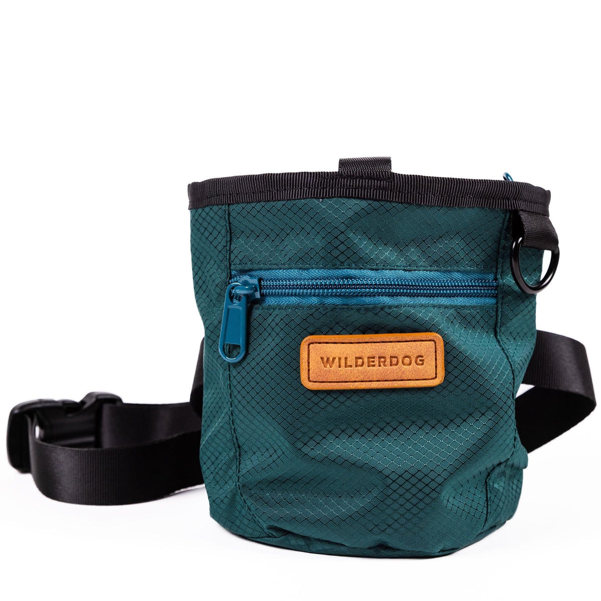 Wilderdog treat pouch front view for quick rewards on walks.