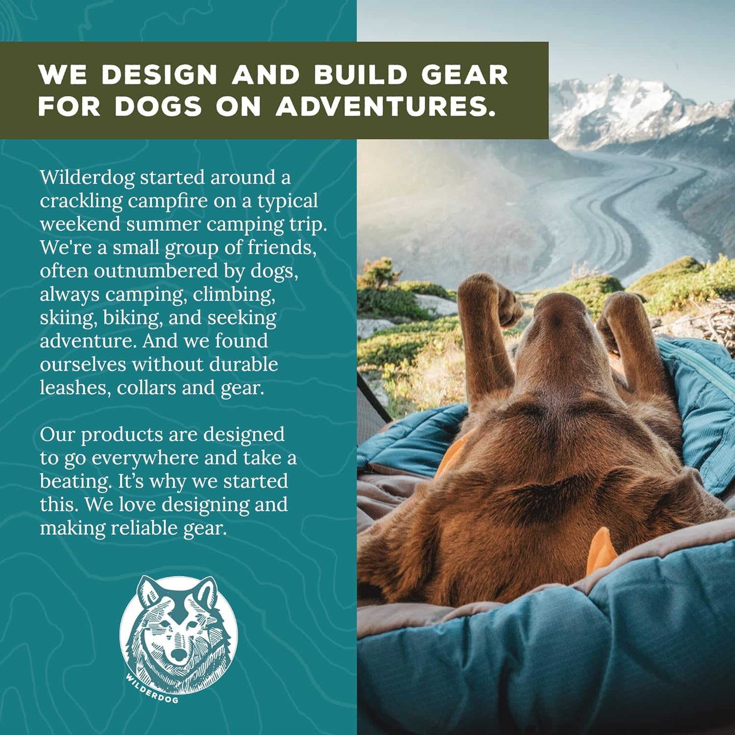 Wilderdog harness breathable lightweight fabric keeps dogs cool on walks