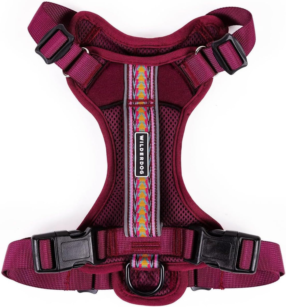 Wilderdog Huckleberry harness ready for quick on-off during daily walks
