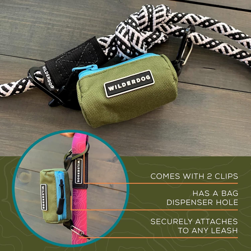 Wilderdog Seafoam color helps gear visibility during outings