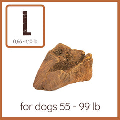 Wildfang Briar Wood Chewing Root Large close-up texture shows splinter-free, odorless wood