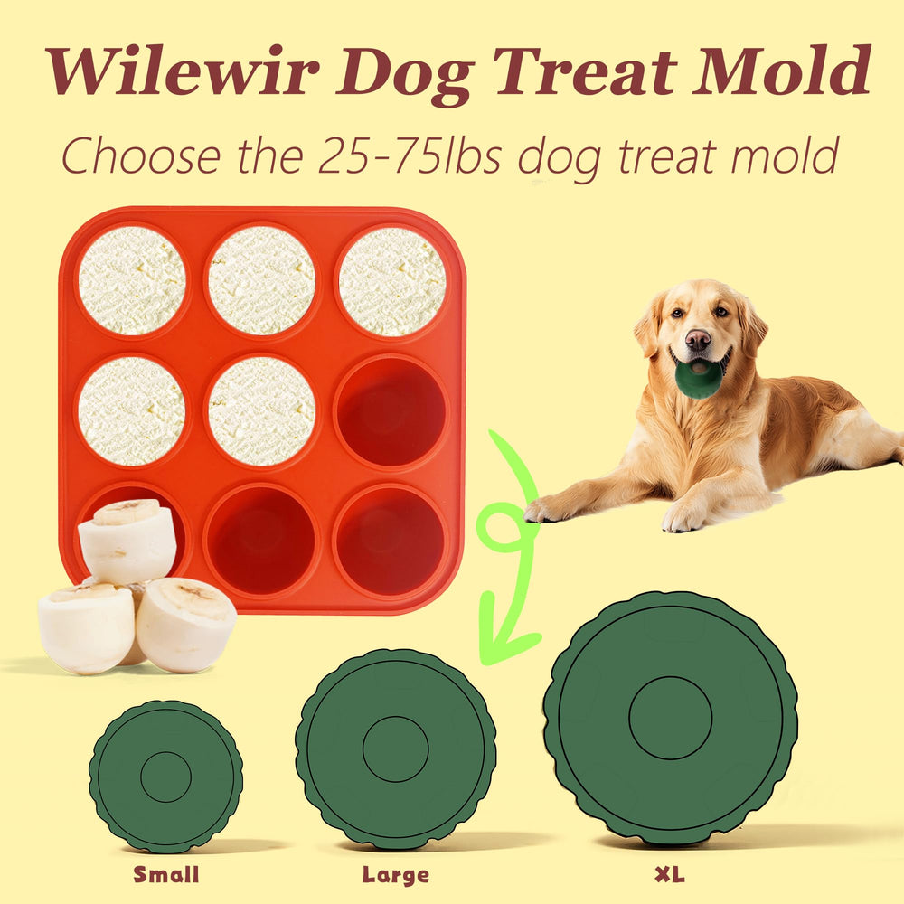Wilewir pupsicle tray side-angle shows easy unmolding after freezing.