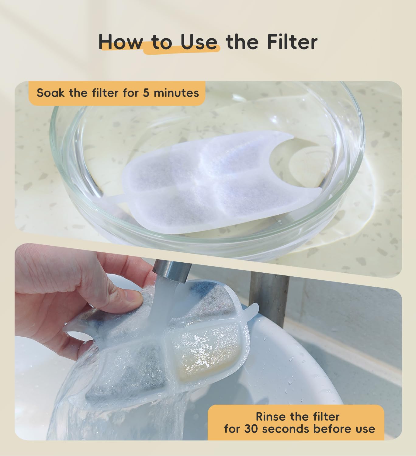 WILKIEE cat fountain setup image highlights simple maintenance and pet-friendly visuals.