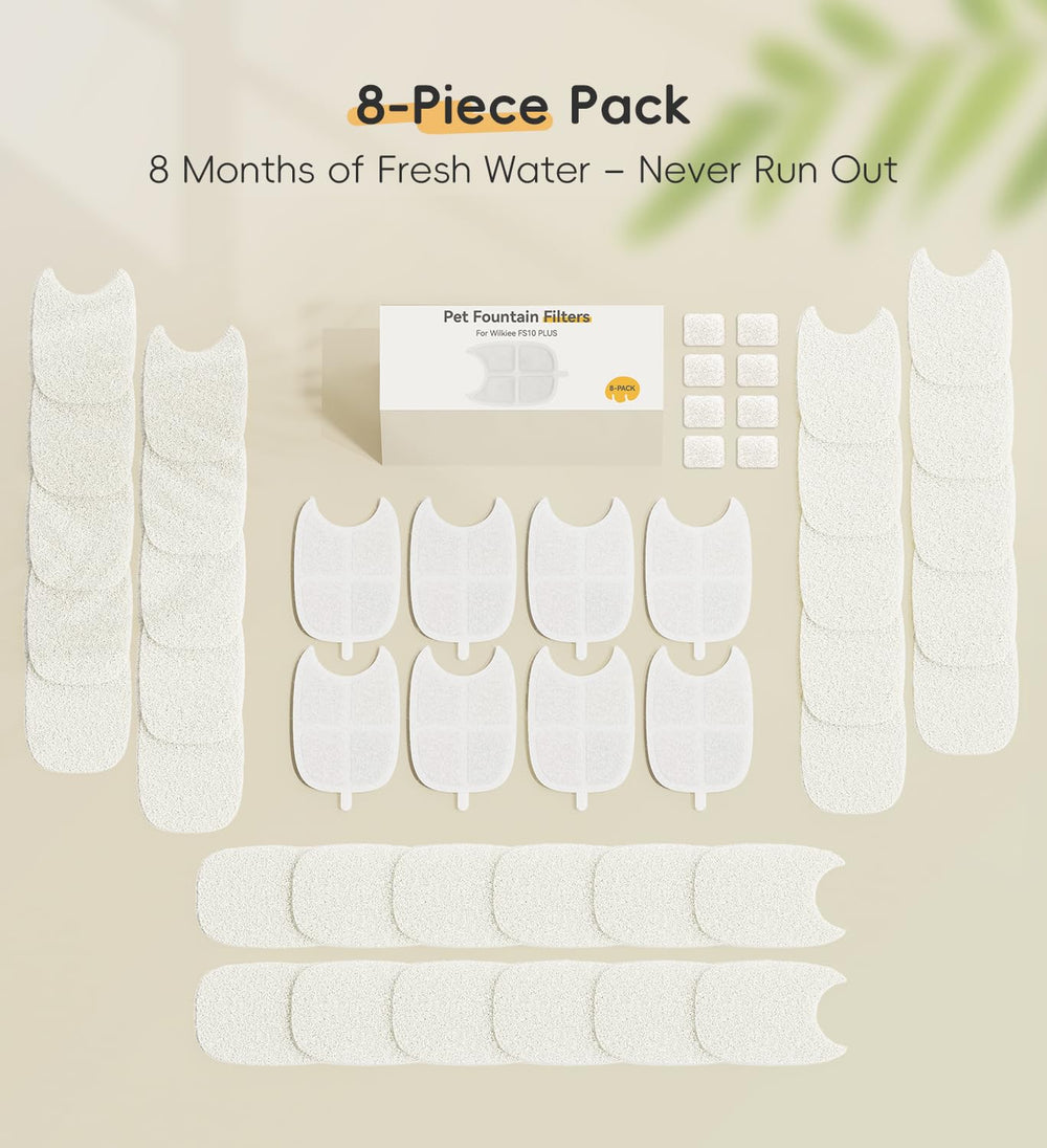 WILKIEE replacement parts FS10 Plus emphasize compatibility and ongoing fountain care.