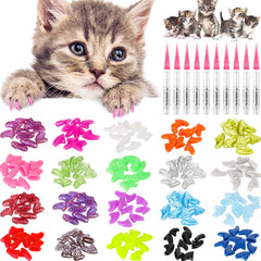 WILLBOND cat claw caps color pack offers colorful options for daily wear.