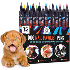 Willow Dog Nail Polish Pens Amaranth Red swatch for quick-dry paws during grooming.