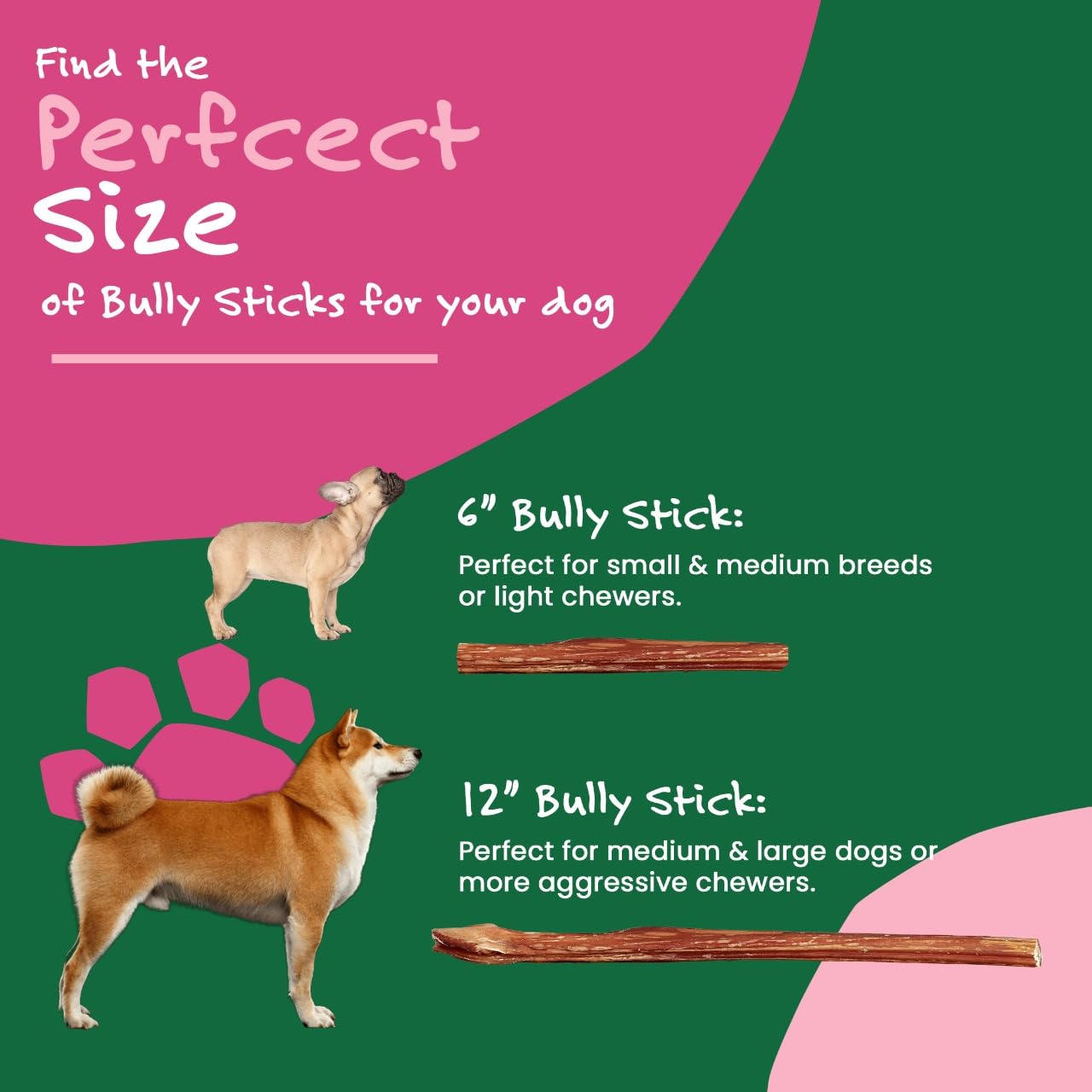 Willow & I dental-friendly chew with a tough texture supports cleaner teeth during chewing.