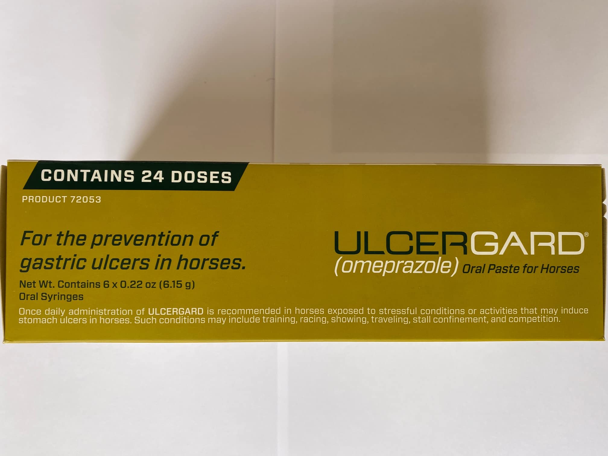 WIM Scientific UlcerGard labeling highlights total 24 doses across six syringes.