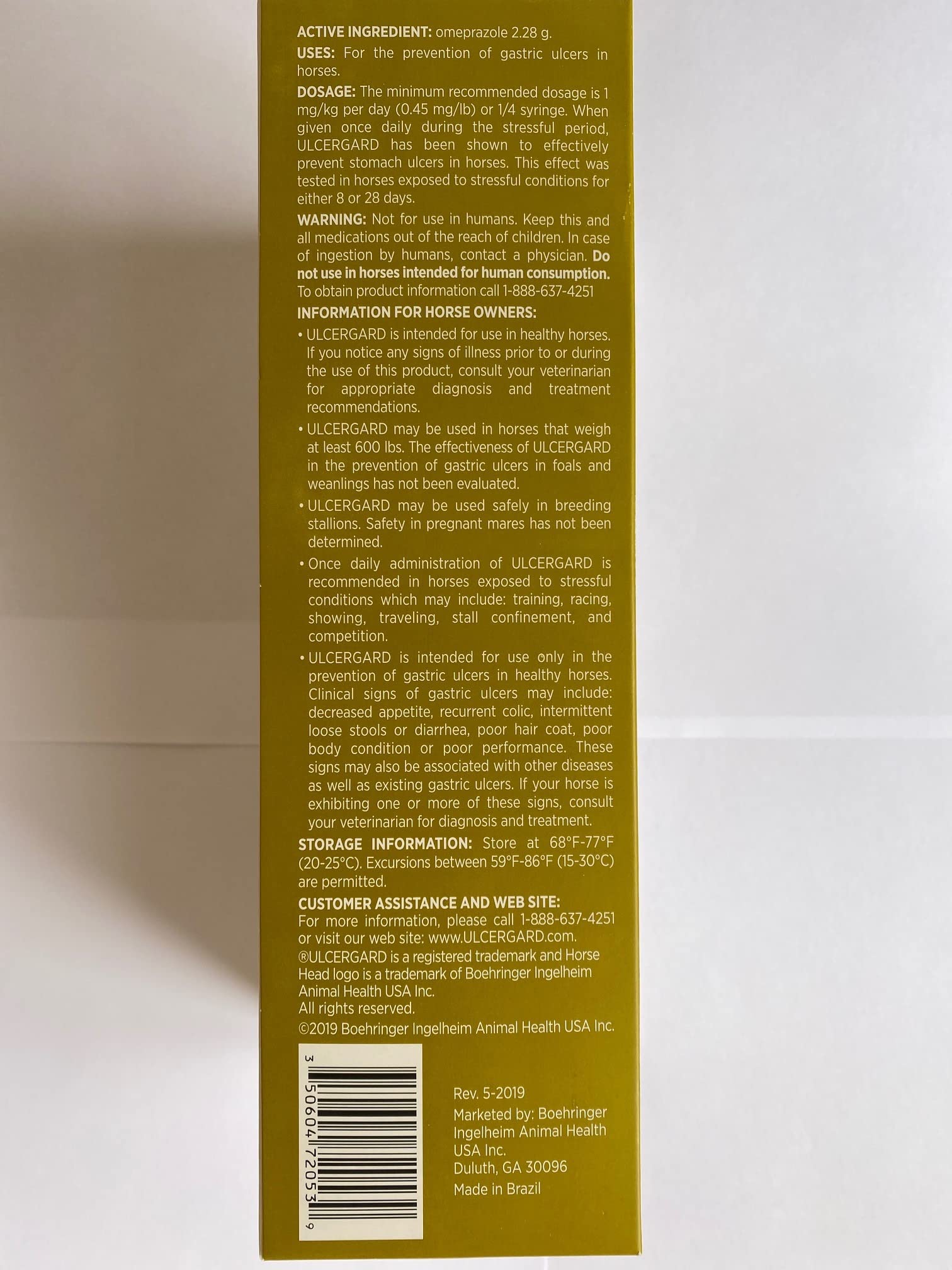 WIM Scientific UlcerGard syringes shown for easy administration before stress events.