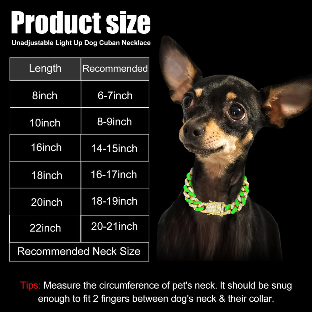 WimuPath Cuban-style chain collar shown for stylish photo-ready look