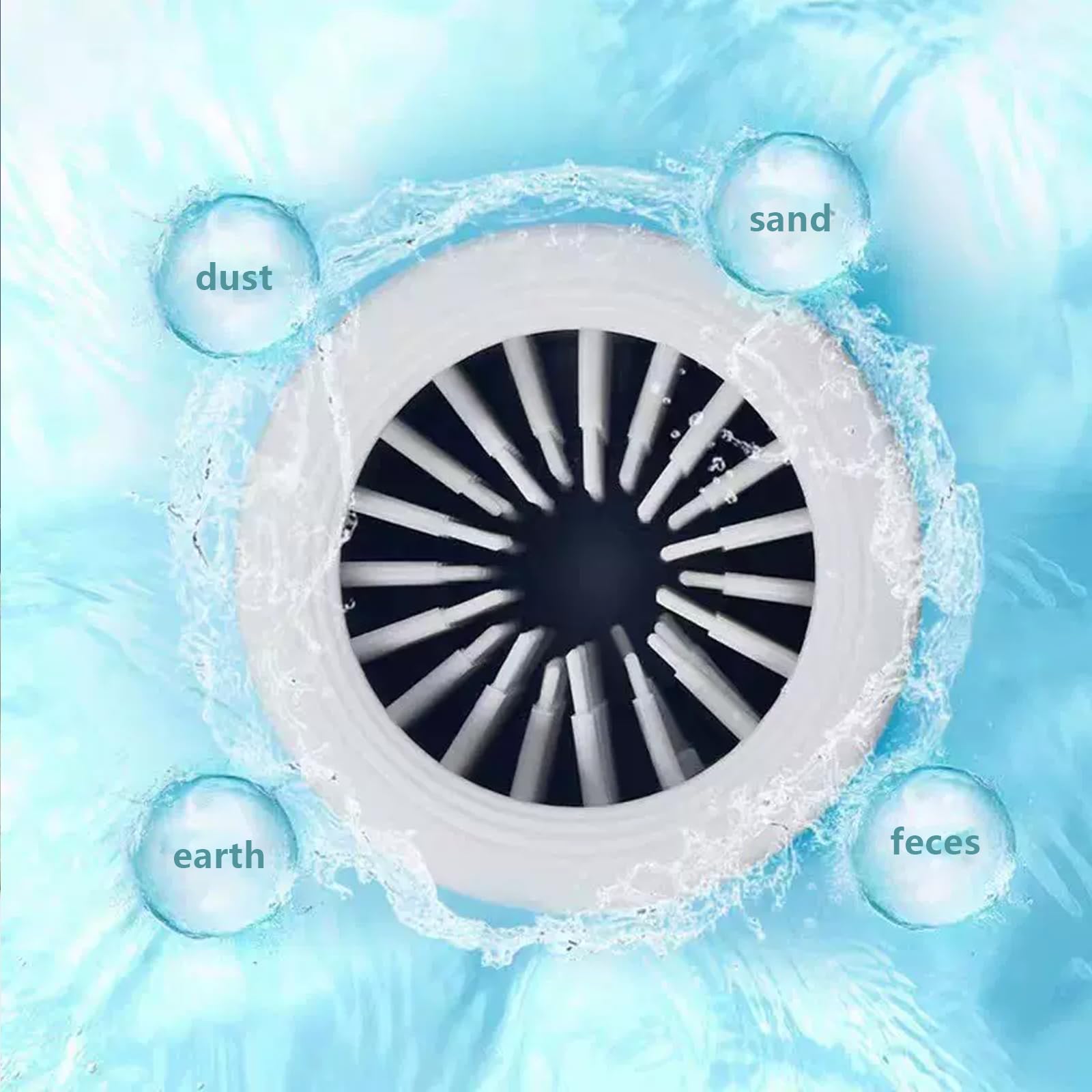Winb paw-cleaner detachable bristles doubling as grooming brush