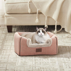 WINDRACING cat bed interior plush fabric provides warm, cozy naps.