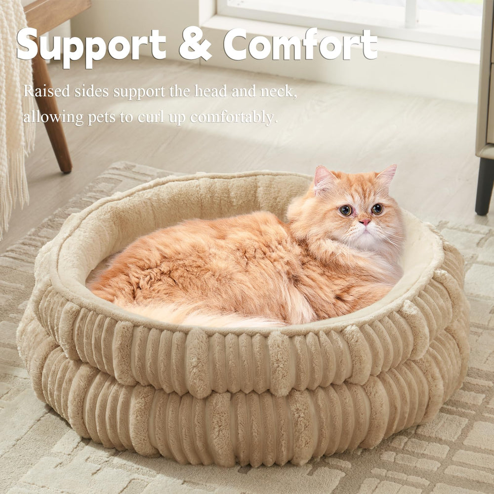 WINDRACING cat bed shape-recovery after unpacking ensures plush feel.