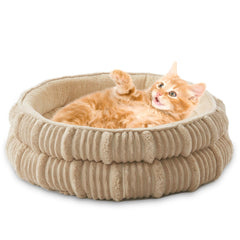 WINDRACING cat bed with soft plush surface for cozy naps.