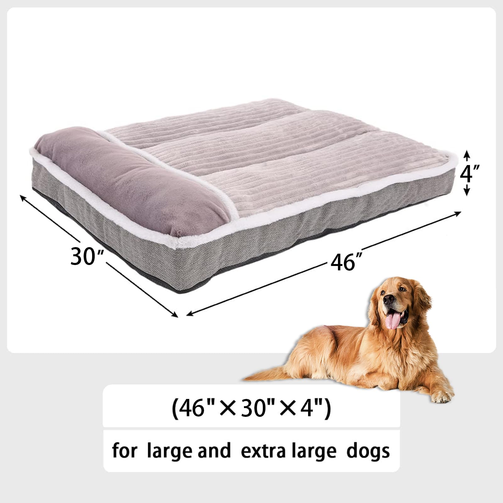 WINDRACING dog bed shape-recovery after unpacking shows quick return to size.
