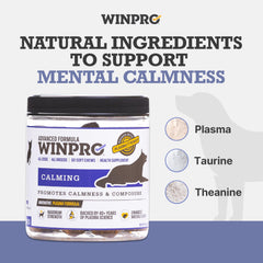 WINPRO plasma-powered formula D helps promote a normal response to daily stressors.