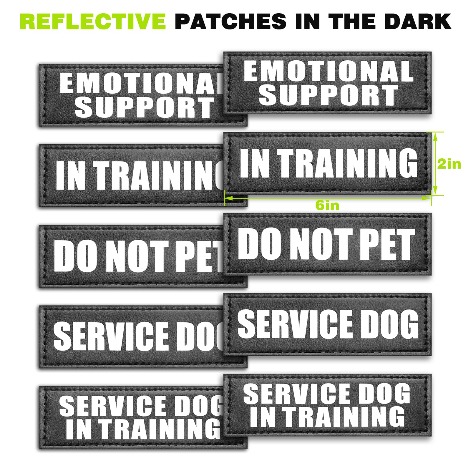 WINSEE service dog vest breathable air mesh keeps your dog cool