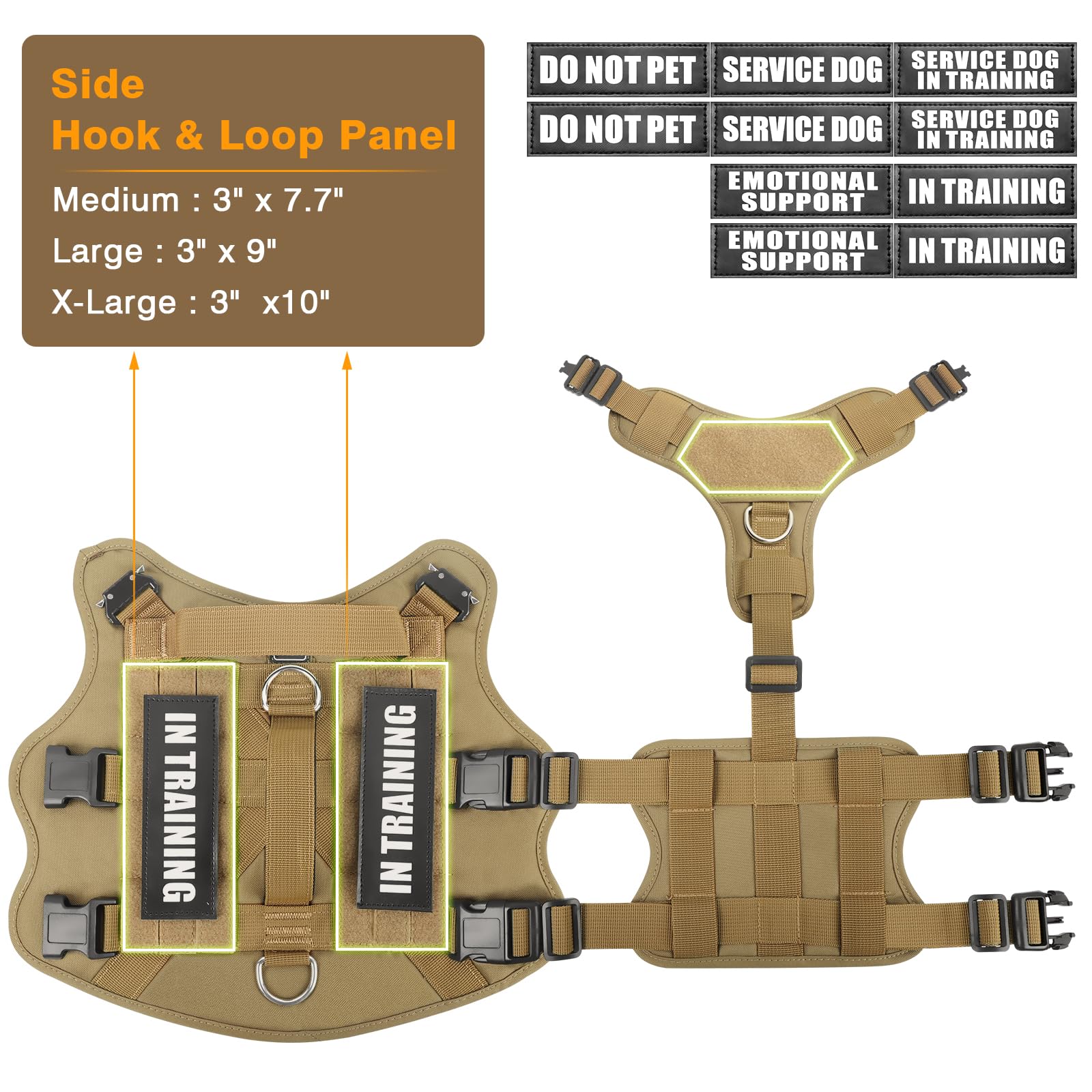 WINSEE vest with double padded handles for safer lifting assistance