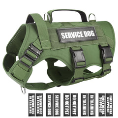 WINSEE service dog vest front view shows sturdy construction for comfortable daily wear