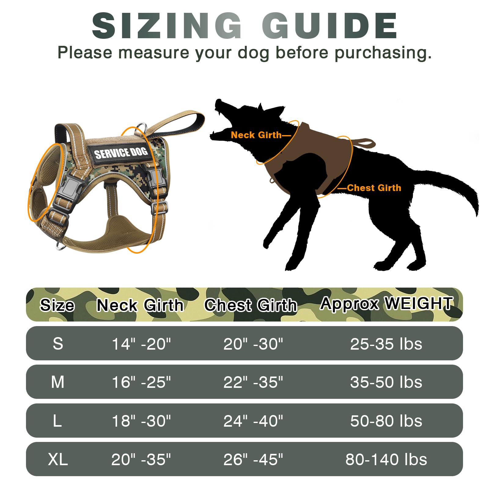 WINSEE adjustable-fit harness with four-point adjustment for secure sizing