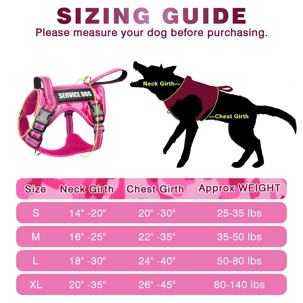 WINSEE front handle closeup on tactical dog harness for quick restraint.