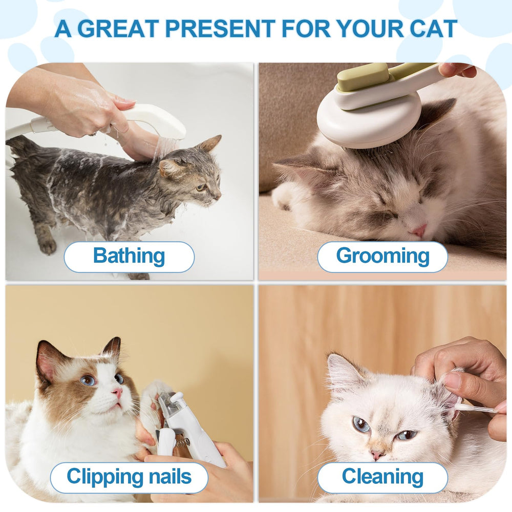 Wintchuk cat muzzle folds flat for easy storage after use.