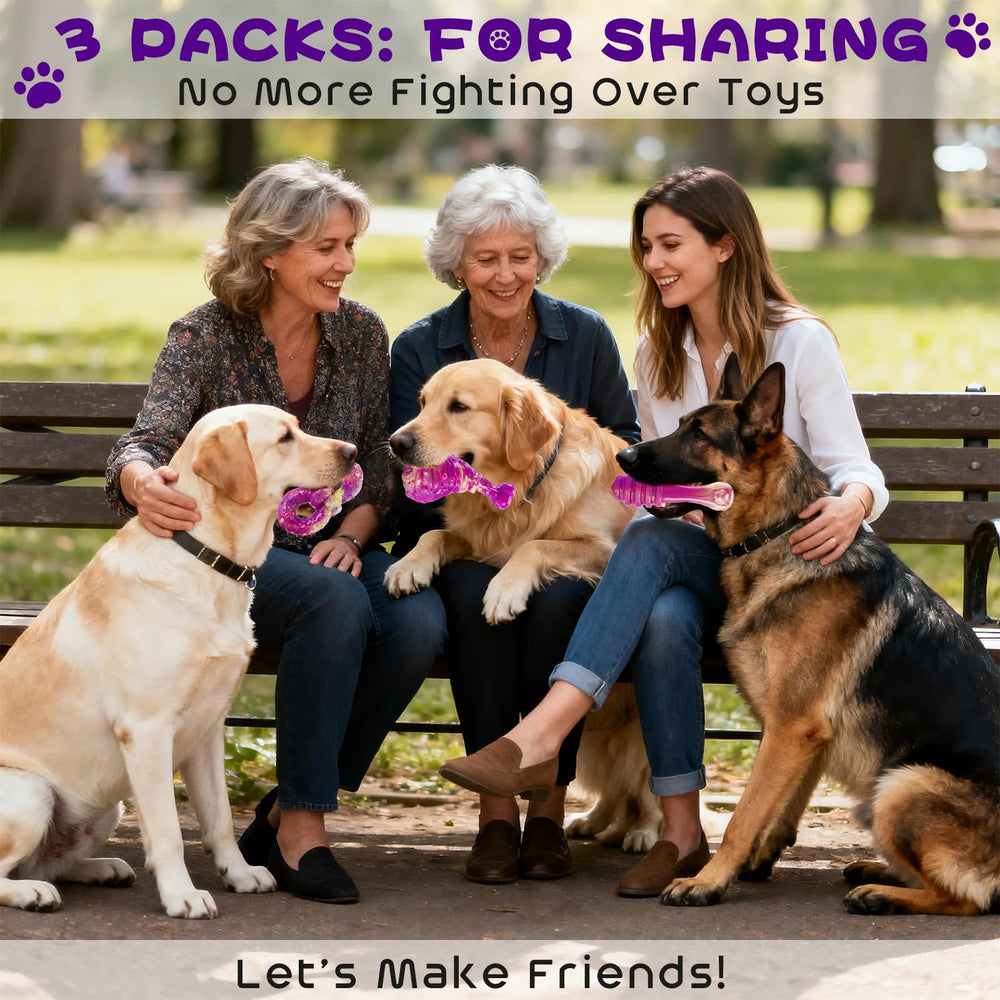 WinTour tough chew toy in action highlights long-lasting engagement for high-energy dogs.