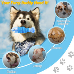 WinTour indestructible dog chew toy highlights durability for lasting play sessions.