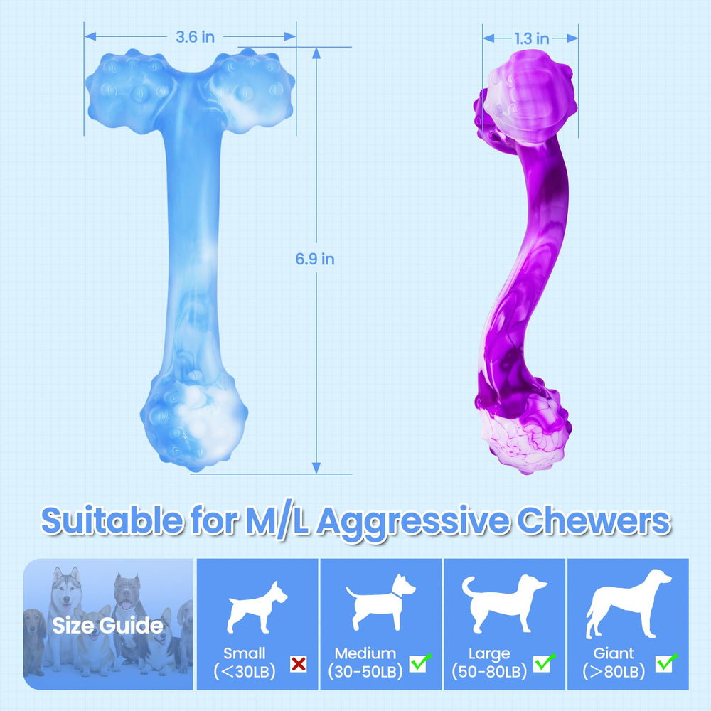 WinTour toothpaste-ready dental toy works with toothpaste to clean teeth.