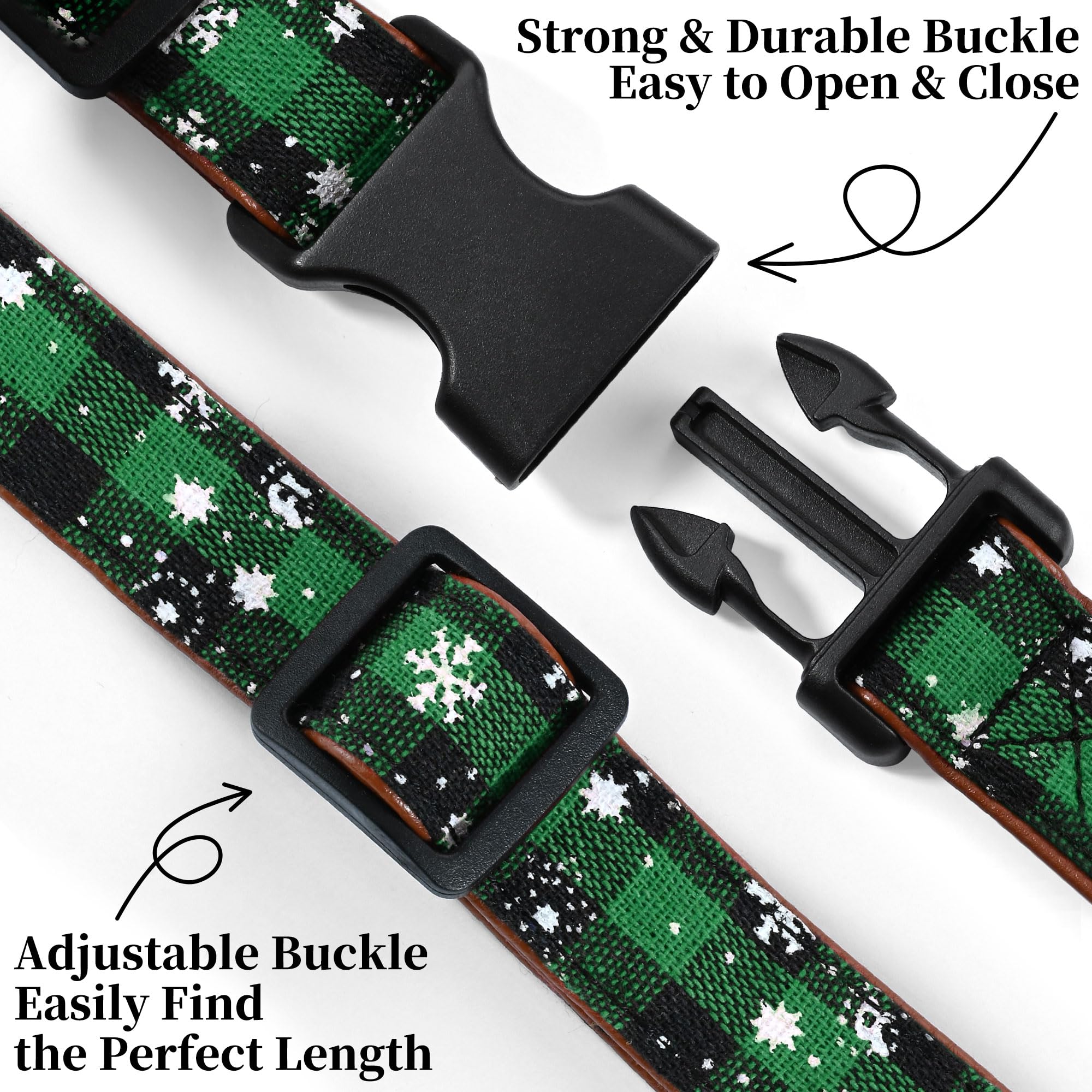 Wipalor detachable-bow-on-collar adds removable holiday flair for gatherings