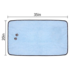 Wipela microfiber towel absorbs water quickly after baths