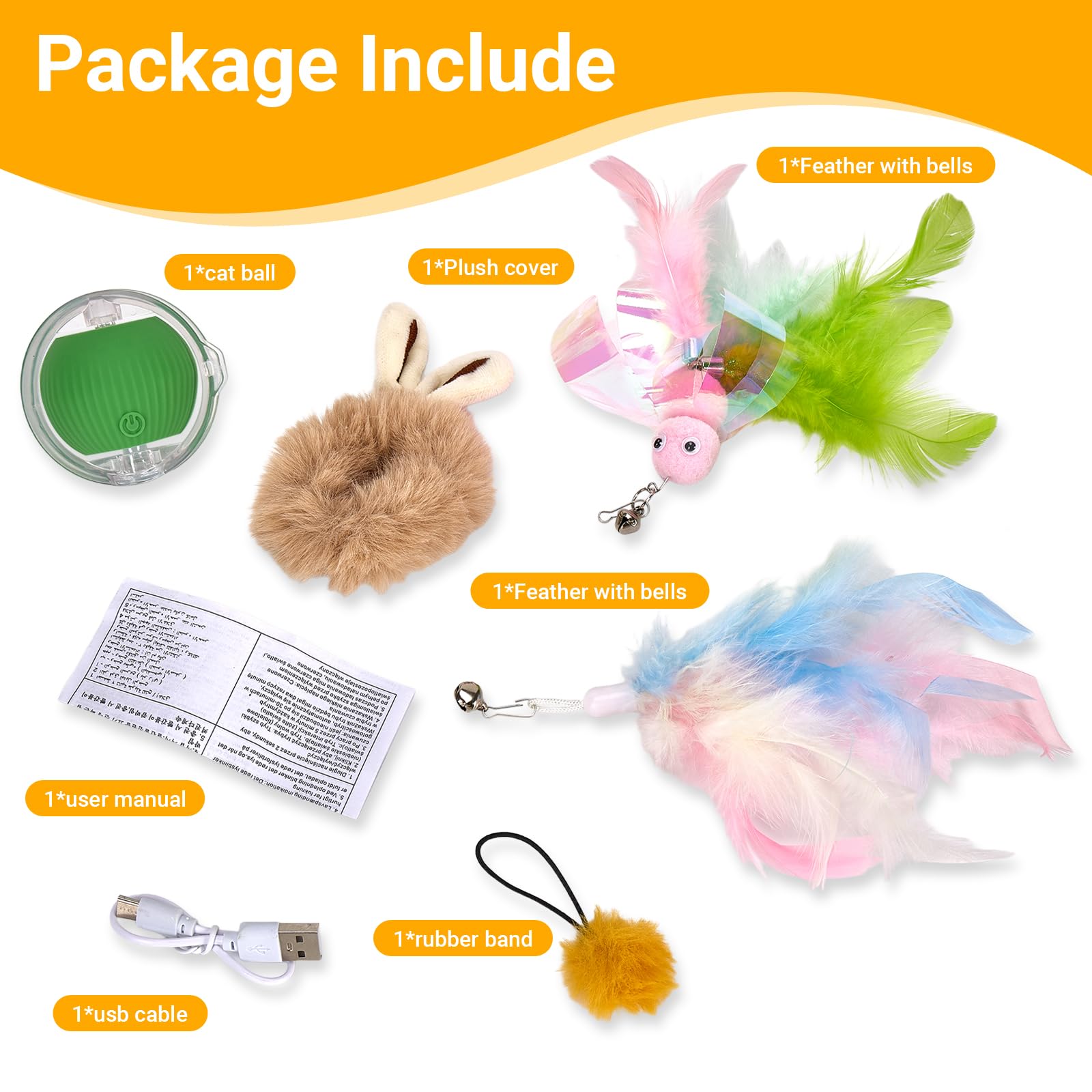 Wisdom Rising Flourish toy tail elastic attachment in action engages curiosity during play.