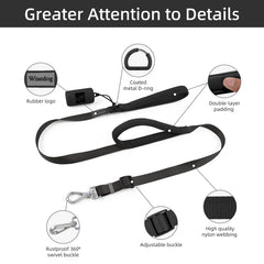 Wisedog heavy-duty dog leash built to withstand strong pulls and daily use.