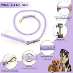 Wisedog leash shows 6ft length offering space yet secure control