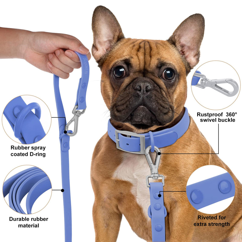 Wisedog PVC coating cleans easily after muddy excursions