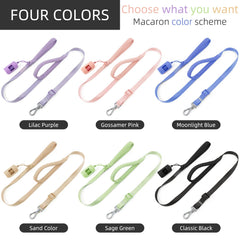 Wisedog leash showing traffic-control dual handles for quick direction changes.