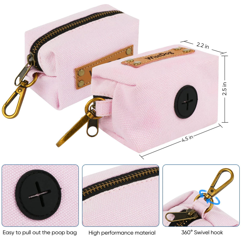 Wisedog metal ID tag helps identify dogs quickly.