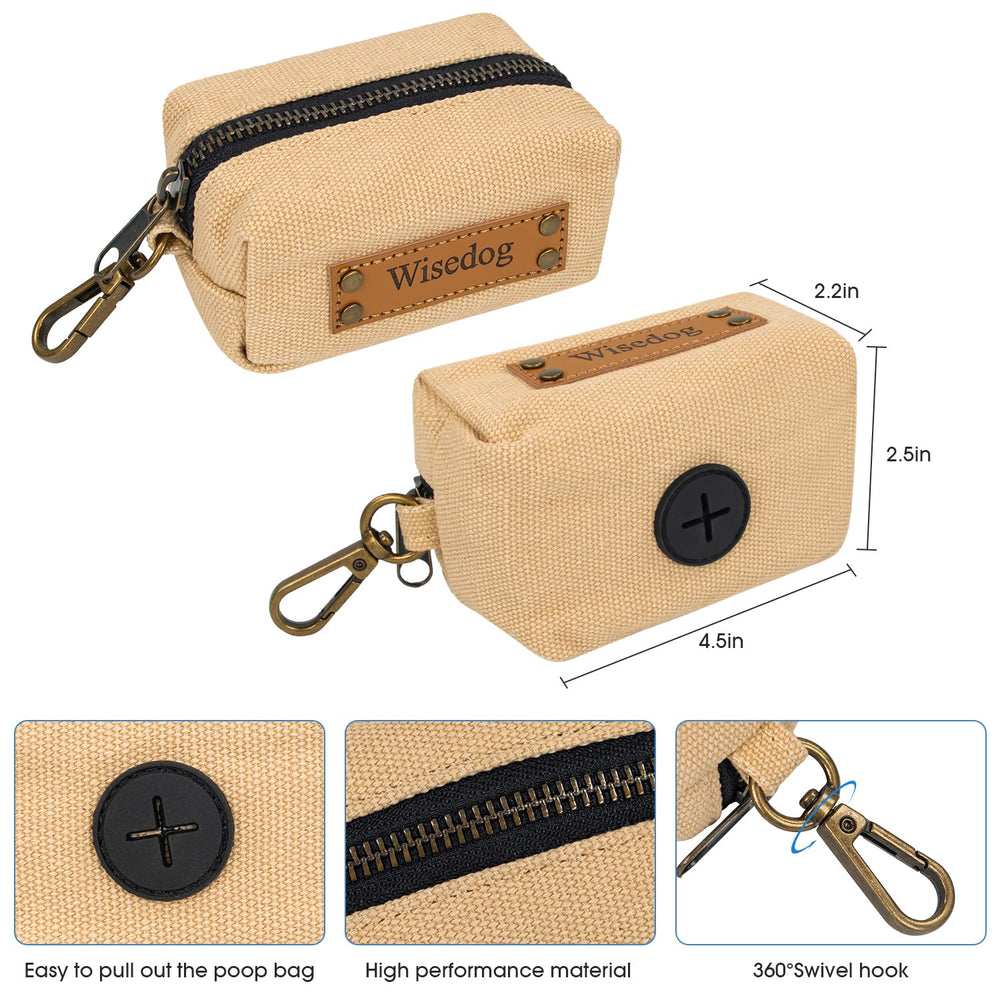 Wisedog waterproof and odorproof gear in sand color for all-weather use