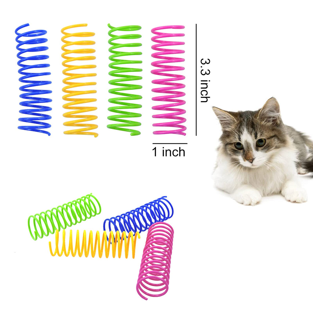 WishLotus cat spring toy indoor play area expands your cat's exercise space.