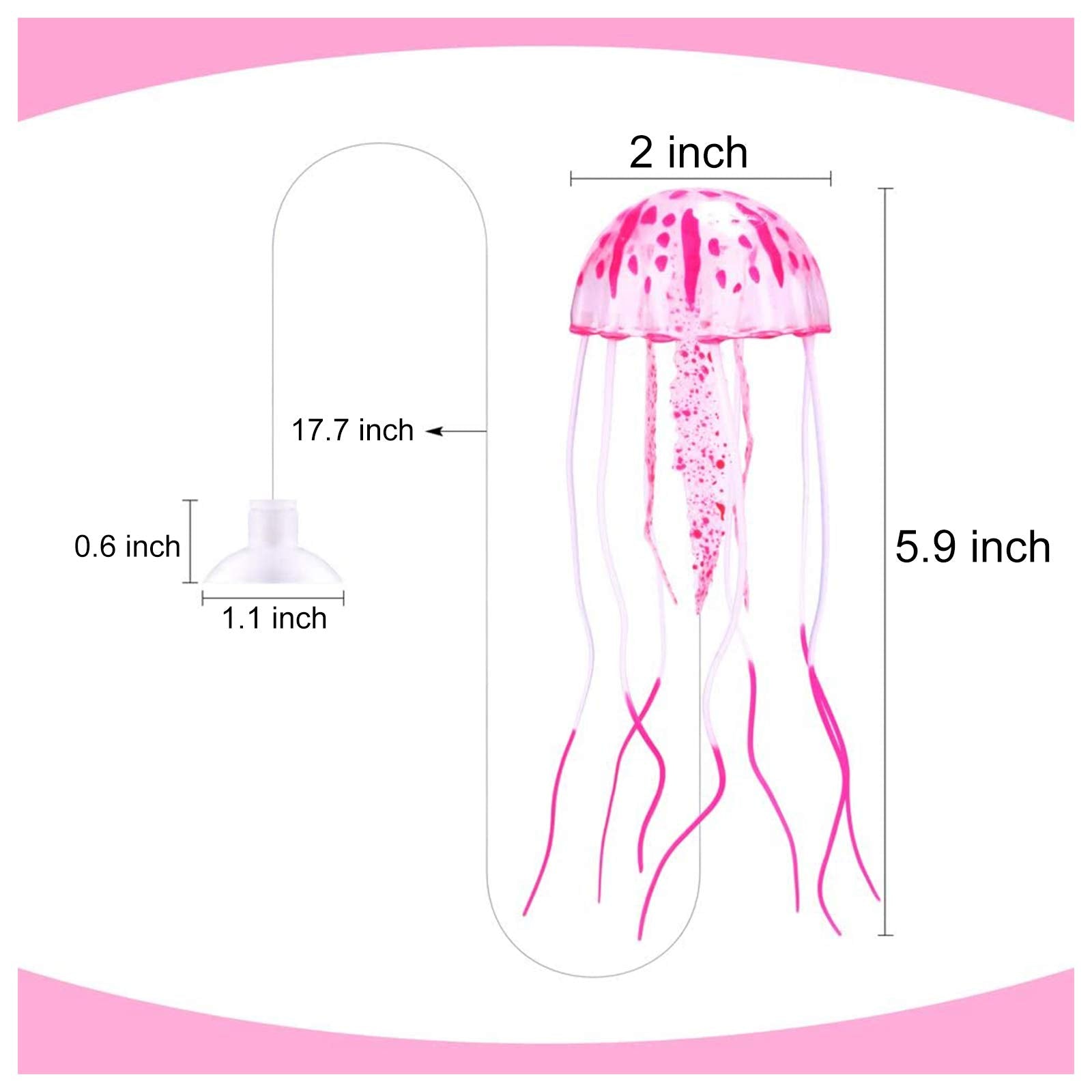 WishLotus silicone jellyfish close-up shows realistic texture