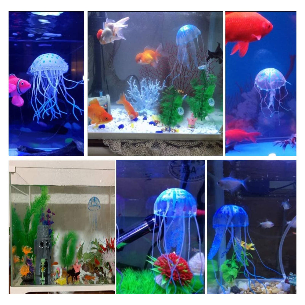 WishLotus jellyfish glow changes with light for dynamic display