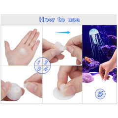 WishLotus jellyfish suction cup design keeps decor secure
