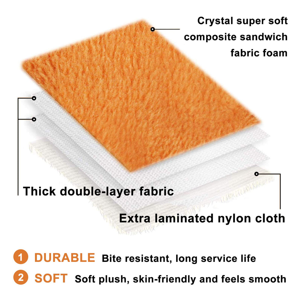 WishLotus Octopus Toy bright orange color aids visibility during play