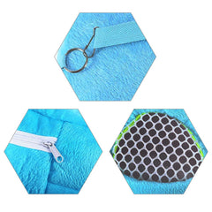 WishLotus pet carrier bag inner plush padding aids restful sleep on trips.