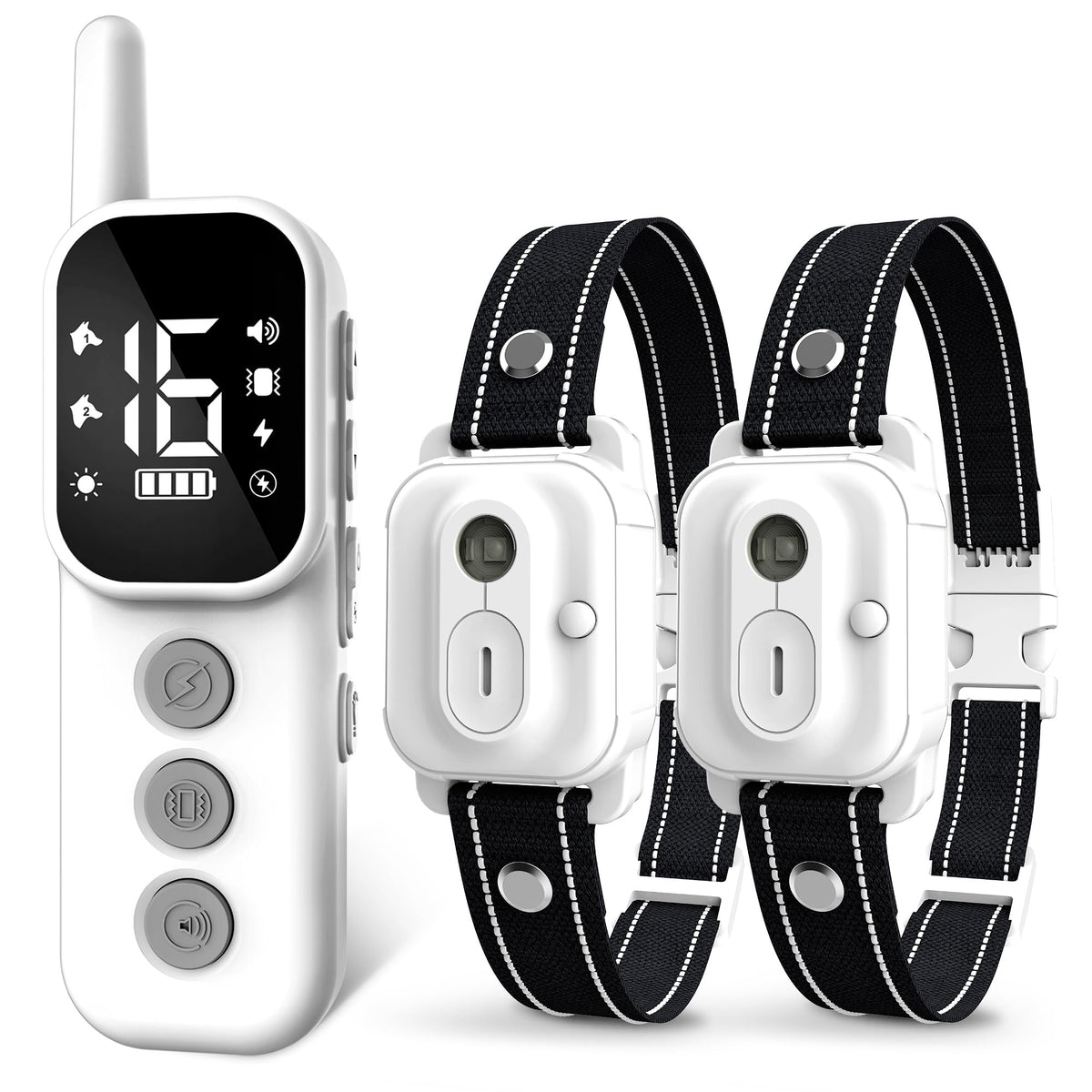 Wissilor dog training collar beep mode demonstrates reliable recall and gentle guidance.