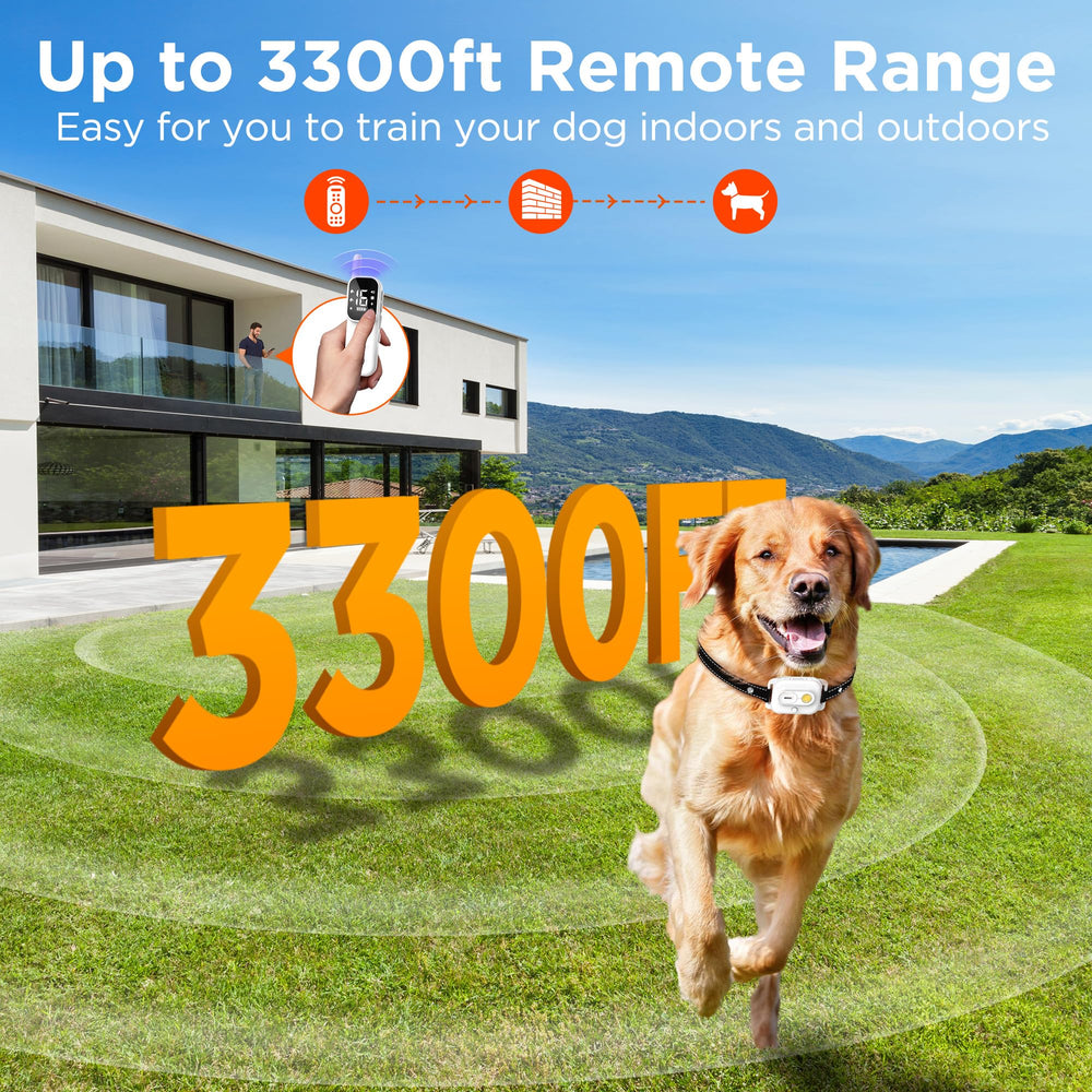 Wissilor dog training collar LED light for nighttime visibility