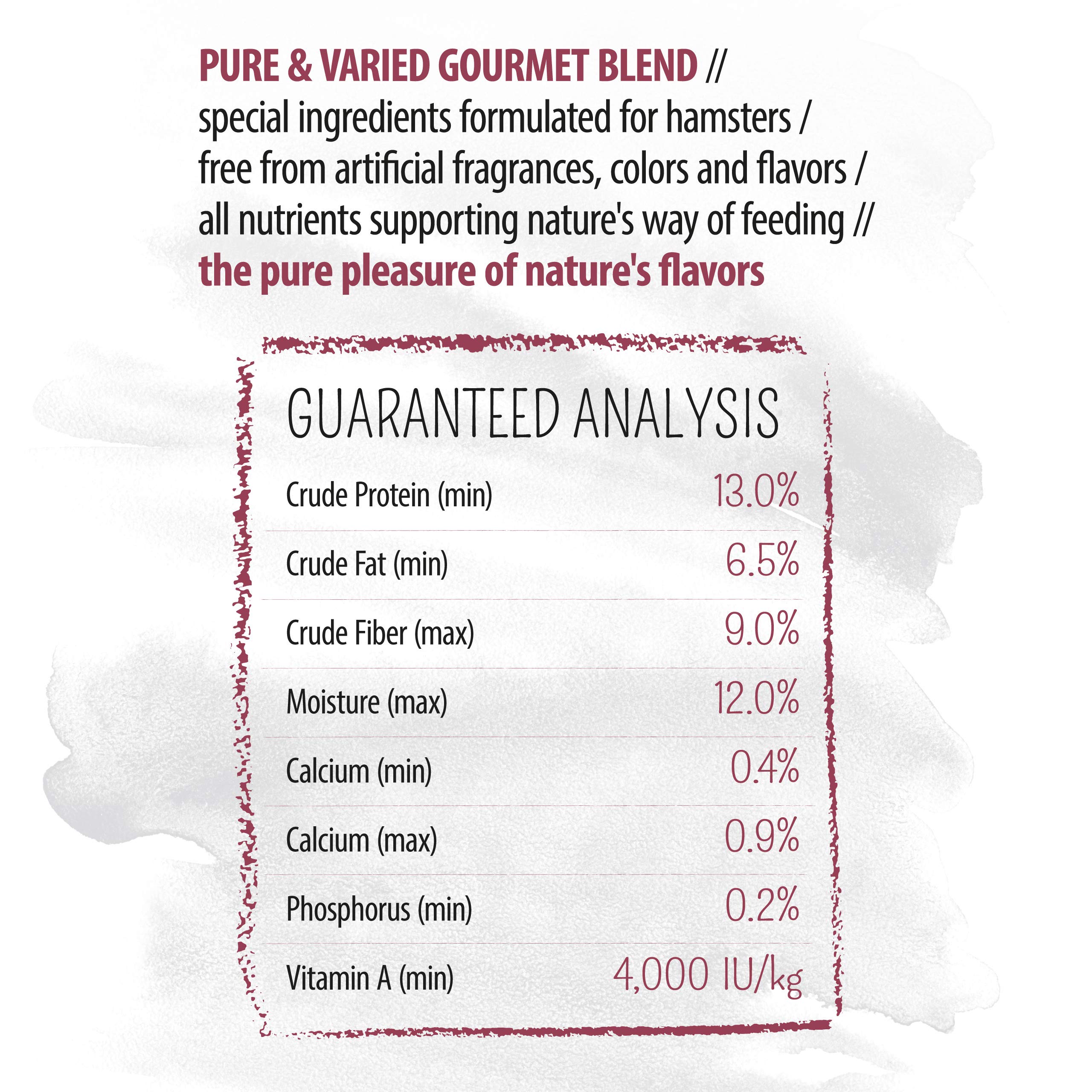 Witte Molen yucca-extract focus notes odor-control feature for cleaner hamster habitats